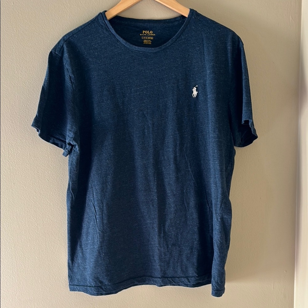 Polo Ralph Lauren Men's Classic Fit Crew Neck Navy T-Shirt